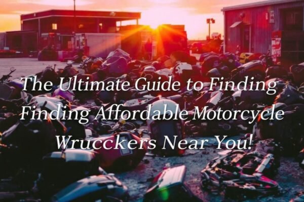 Finding affordable motorcycle wreckers near you
