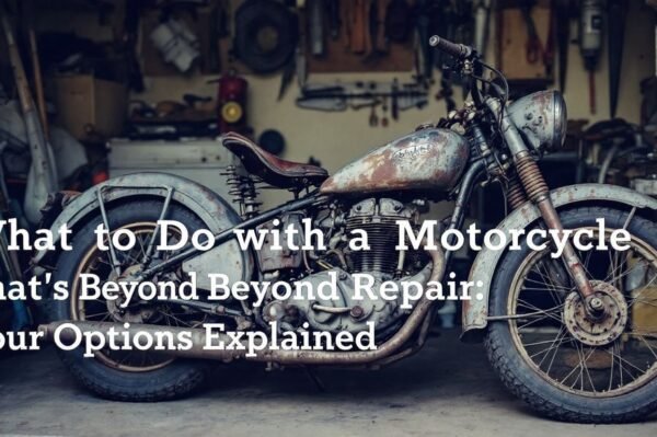 What to do with a motorcycle that is beyond repair