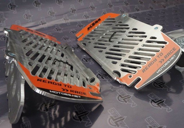 Radiator guard for KTM EXC xc XCW TPI 2t 4t 2017 2019 model