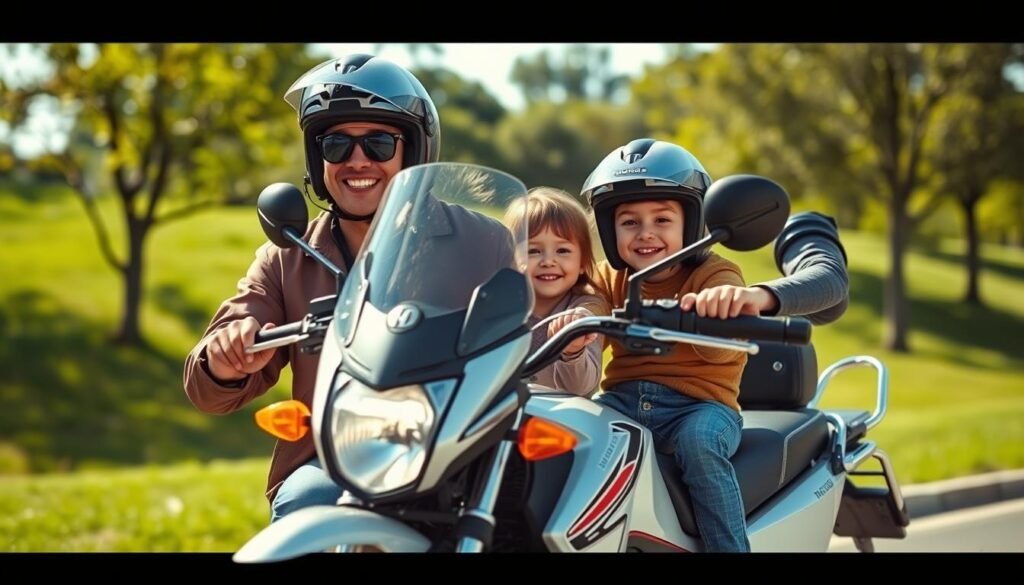 family riding motorcycle safety features family riding motorcycle safety features