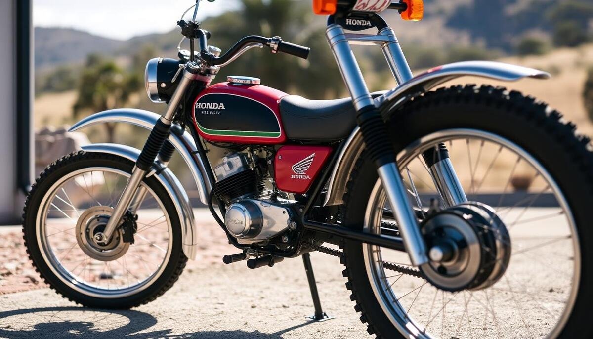 Restored Honda XL70 ready for the trails after using our quality parts